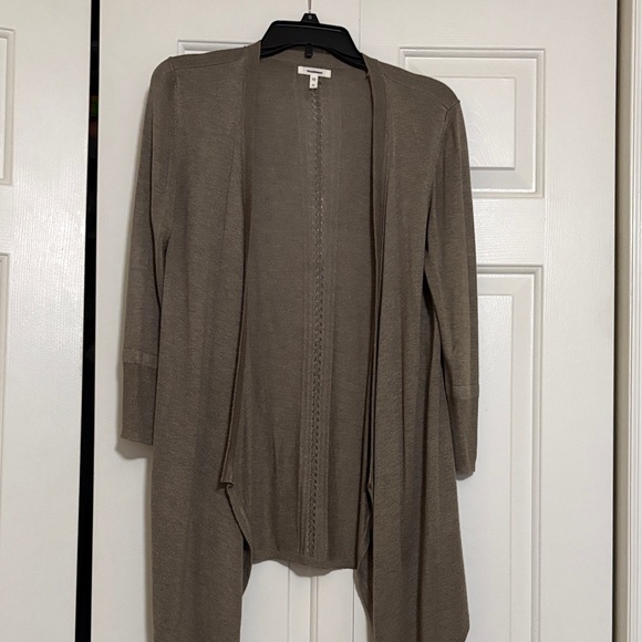 Maurices Sweaters - Maurices Light Brown Open Front Cardigan